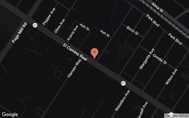 Map of 3265 El Camino Real