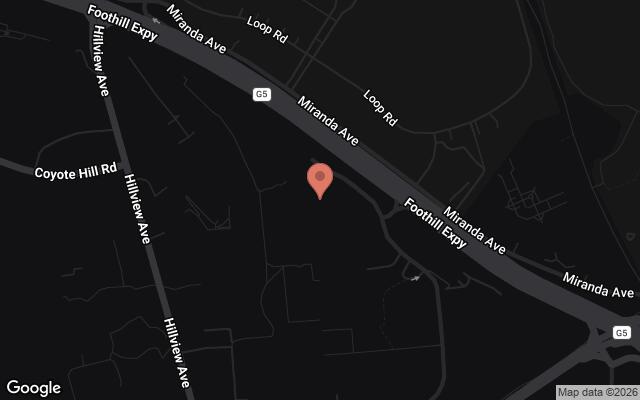 Map of 3415 Hillview Avenue