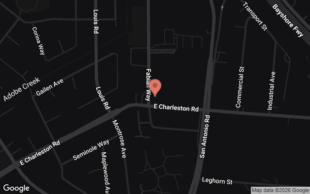 Map of 3997 Fabian Way