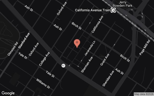 Map of 414 California Avenue