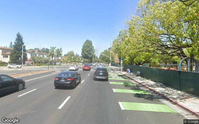 Street view near 4335 and 4345 El Camino Real