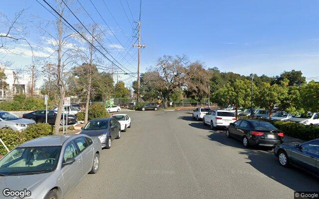 Street view near 44 and 88 Encina Avenue, Palo Alto, CA