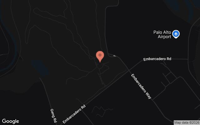 Map of Baylands Golf Links, Palo Alto, CA