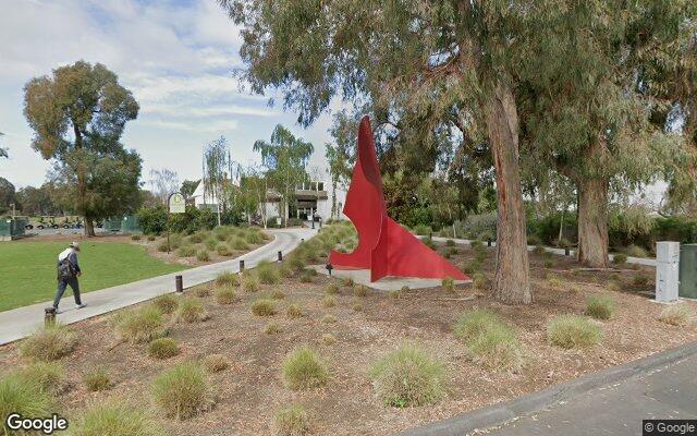 Street view near Baylands Golf Course, Palo Alto, CA