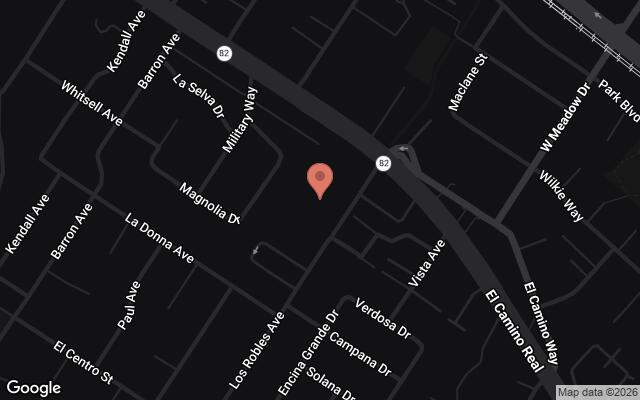 Map of 3980 El Camino Real