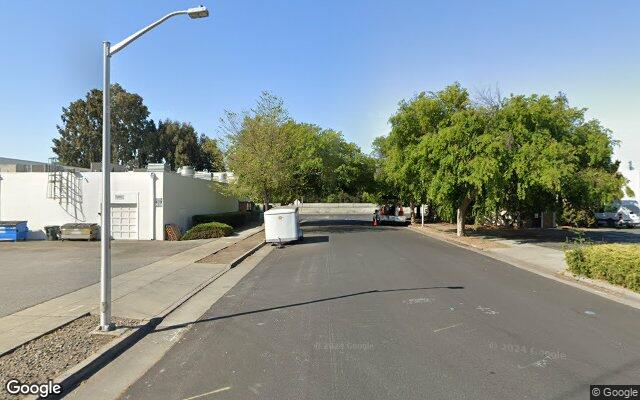 Street view near Corporation Way and West Bayshore Road, Palo Alto, CA