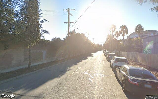 Street view near West Bayshore, Palo Alto, CA
