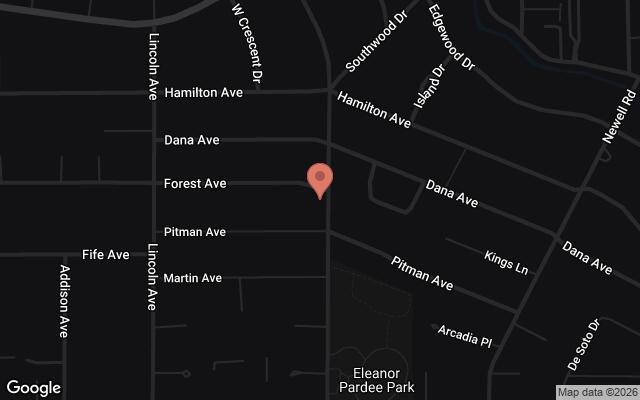 Map of Crescent Park