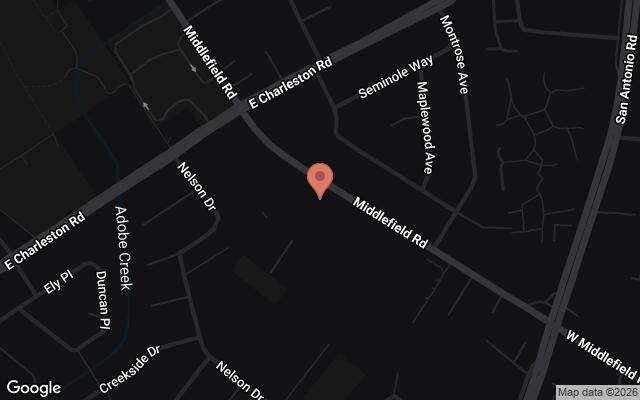 Map of 4000 Middlefield Road, Palo Alto, CA
