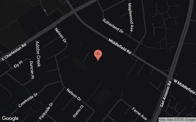 Map of Cubberley Community Center