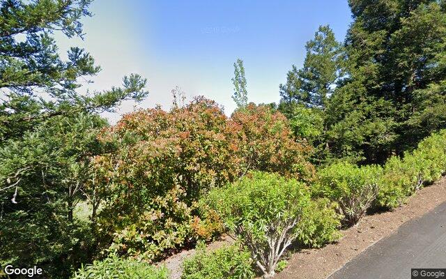Street view near Esther Clark Park, Palo Alto, CA