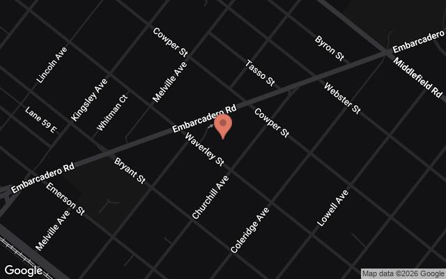 Map of 1431 Waverley Street