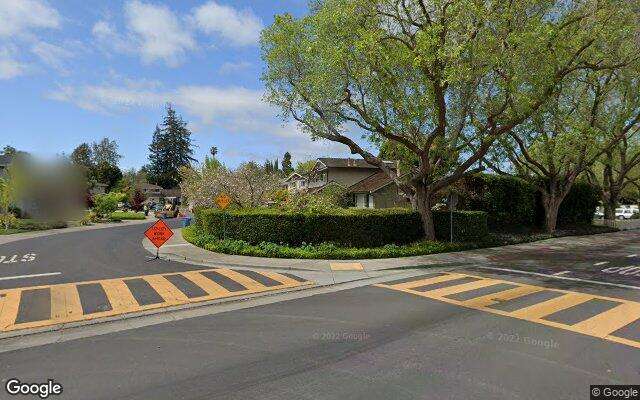Street view near Duveneck/St. Francis, Leland Manor, Midtown, and Palo Verde neighborhoods
