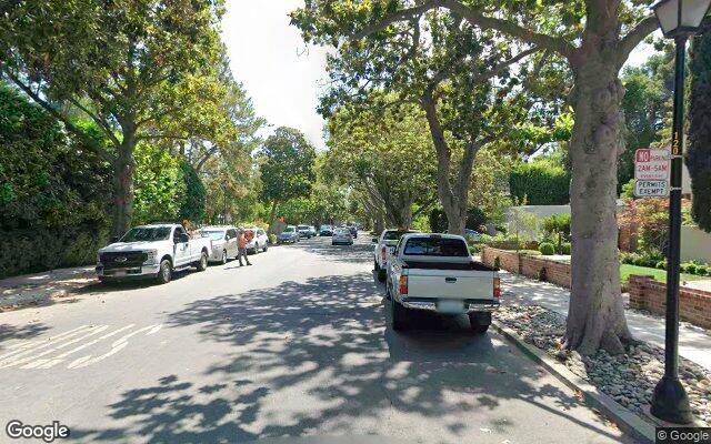 Street view near Hamilton Avenue