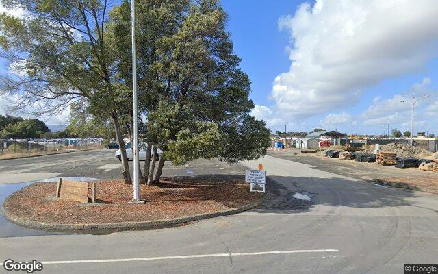 Street view near Palo Alto Airport