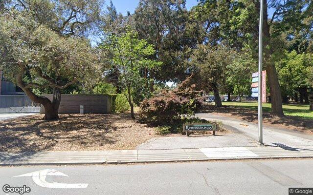 Street view near Rinconada Park