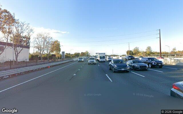 Street view near San Francisco Creek downstream of Highway 101