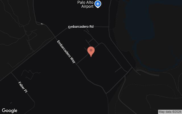 Map of Palo Alto wastewater treatment plant, Palo Alto, CA