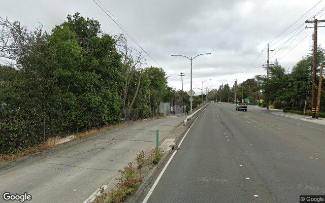 Street view near Alma Street, Palo Alto, CA